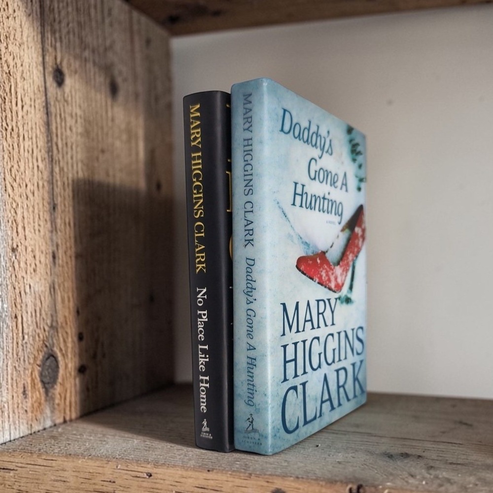 Mary Higgins Clark Hardcover‎ Books, Daddy's Gone A Hunting & No Place Like Home